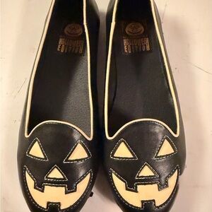 Halloween Edition Black and Cream Women's Shoes